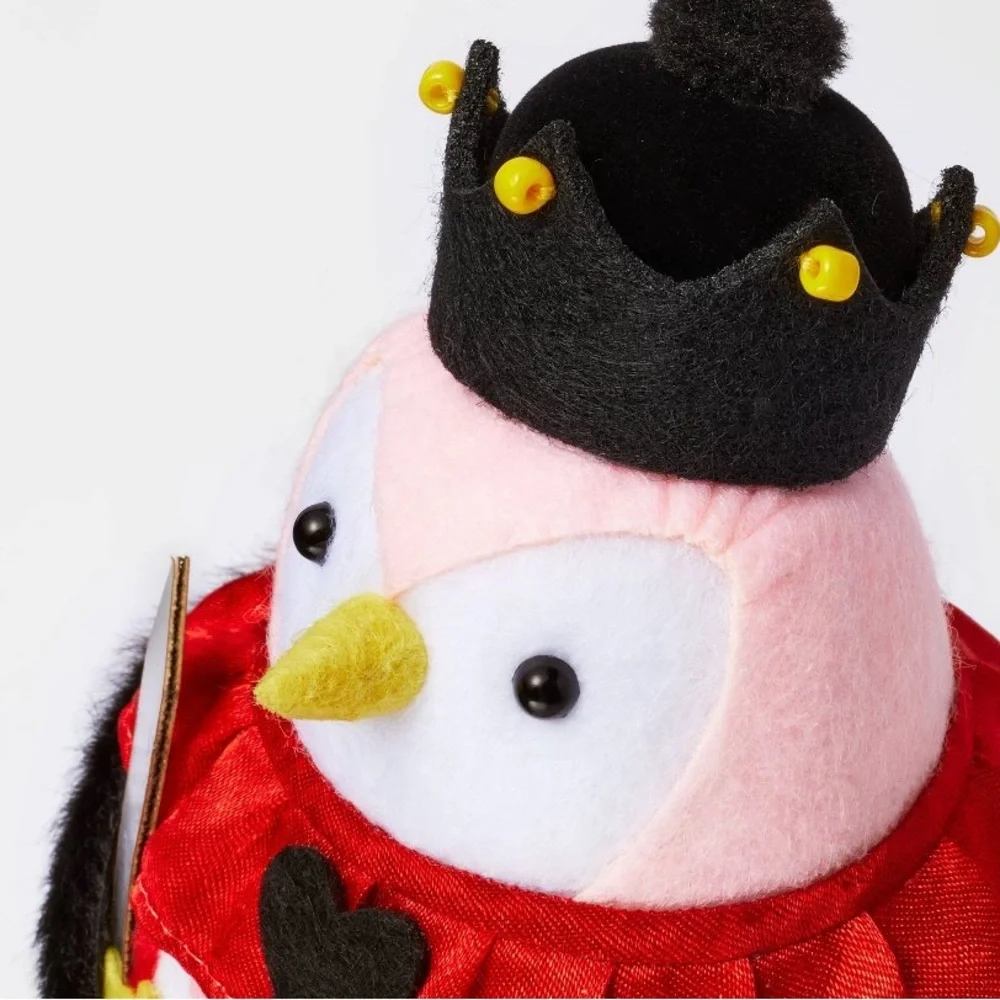 King of Hearts Bird Featherly Friends Valentine's Day 2024 Target Bird New
